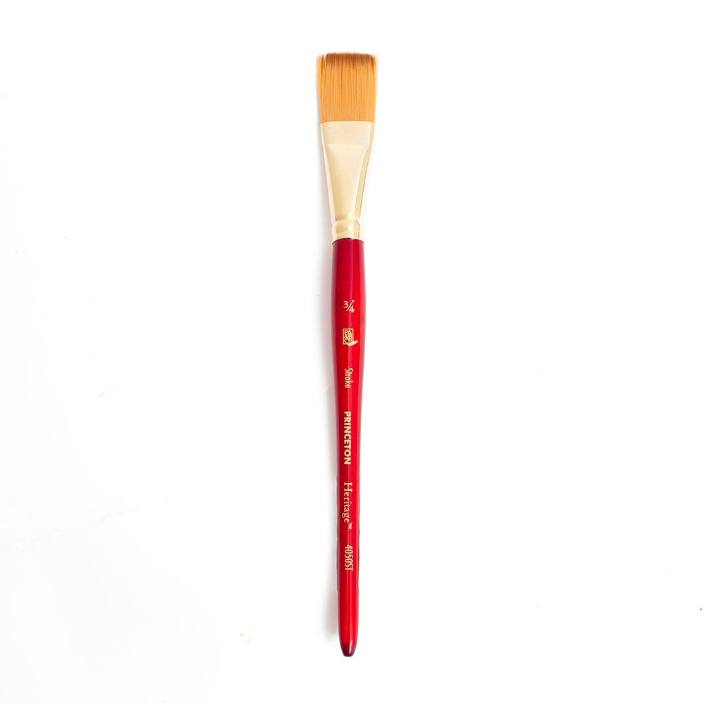Princeton, Brushes, Art & School, Heritage, Synthetic Sable, Watercolor, 105316, Stroke, 3/4"